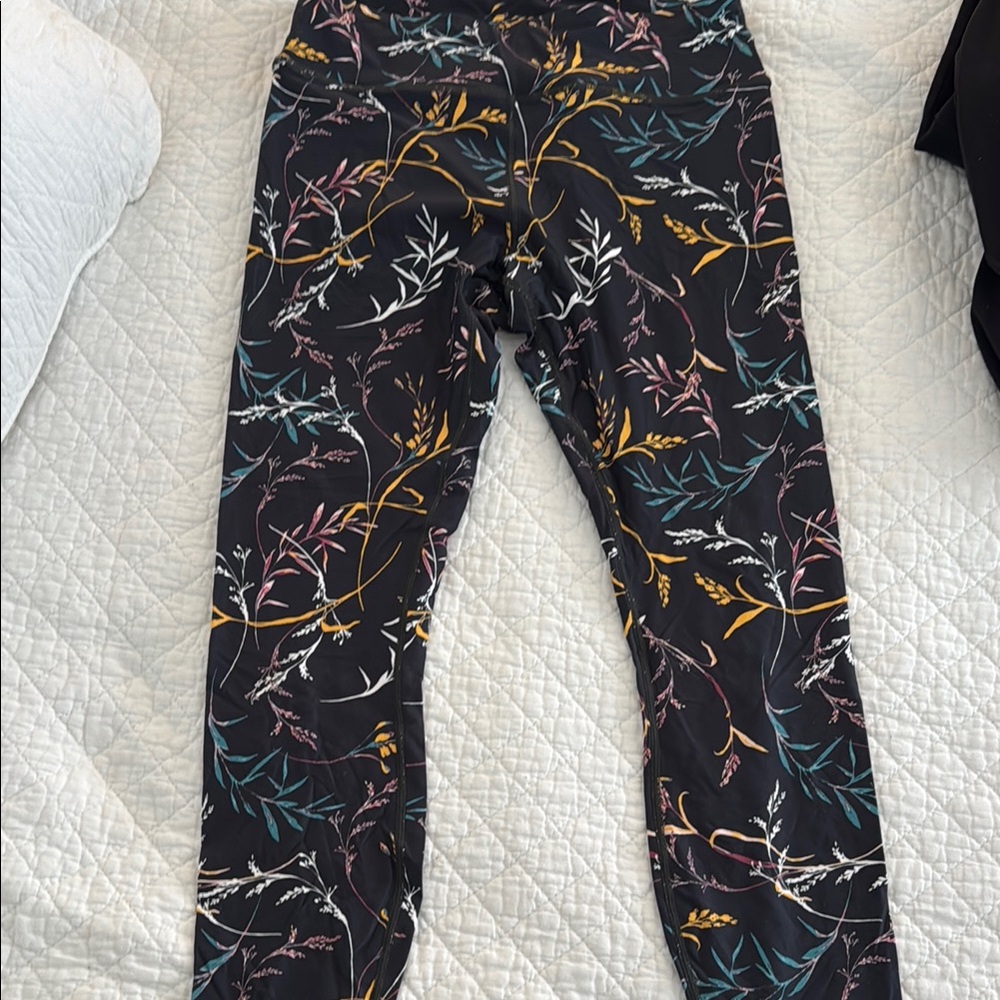 Floral Patterned Kids Leggings